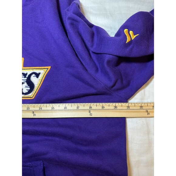 RARE Fanatics NHL Los Angeles Kings SPECIAL EDITION Purple Pullover Hoodie M - Picture 12 of 12